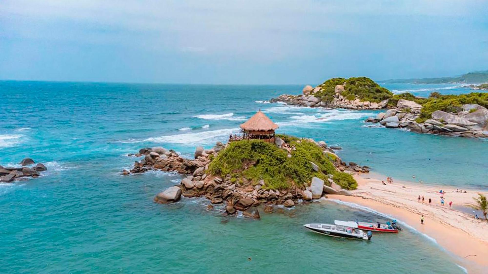Hostal Mirador Dentro Del Parque Tayrona El Zaino Dış mekan fotoğraf